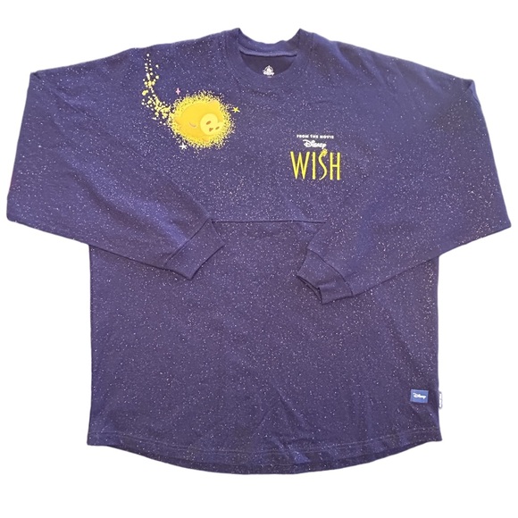 I’m a Star purple glitter Spirit Jersey from the  Disney movie Wish NWT L - Picture 2 of 9